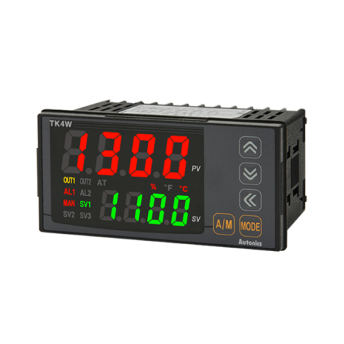 PID Temperature Heating & Cooling Control, 1/8 DIN (H), 1 Alarm output, Current or SSR drive OUT1 & OUT2, 100-240VAC.