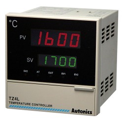 PID Control, 1/4 DIN, Multi Input, Current Output, 2 Alarm Outputs, PV Retransmission Ouput(4-20mA),100-240 VAC