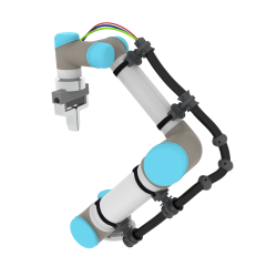 Dress Pack Kit for Universal Robot Type10, Velcro Band, Ø86 & Ø108 Robot Arm, Max. 10kg Carried