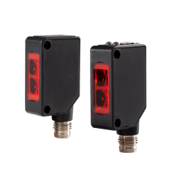 Photoelectric sensor, Through-beam, 25m sensing range, NPN, 12 - 24VDC, M8 connector Photoelectric sensor, Through-beam, 25m sensing range, NPN, 12 - 24VDC, M8 connector