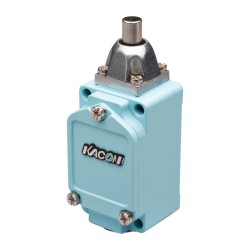 Limit Switch, 68.7x40x42mm Al die-casting body w/ PG13.5 Cable gland, IP67, 1 NO & 1 NC w/ Snap action, Push plunger actuator