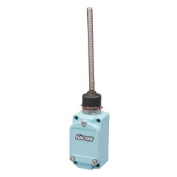 Limit Switch, 68.7x40x42mm Al die-casting body w/ PG13.5 Cable gland, IP67, 1 NO & 1 NC w/ Snap action, Spring rod actuator (any direction)