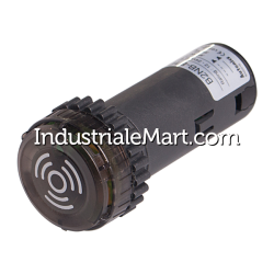 Buzzer, 22mm Panel hole, 85dB, Green LED Indicator, Selectable Continuous or Intermittent sound, 12/24V DC