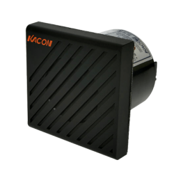 Buzzer, 66mm panel hole, 80mm Square head, 85dB, 4 sounds Ambulance/Phone/song/Patrol, IP65, 110/220V AC