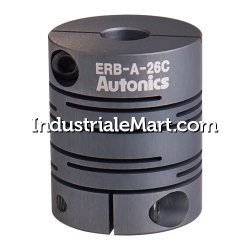 Aluminum Coupling, 08/08, Set screw type, Max 15000 rpm..