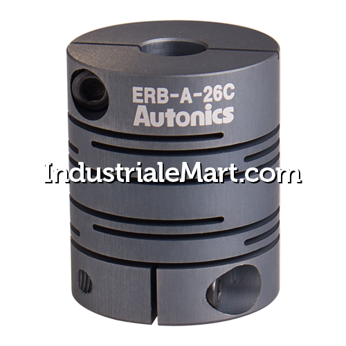 Aluminum Coupling, 08/08, Set screw type, Max 15000 rpm..