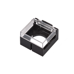 Switch cover, 16mm Round & Square type, 90 degree open
