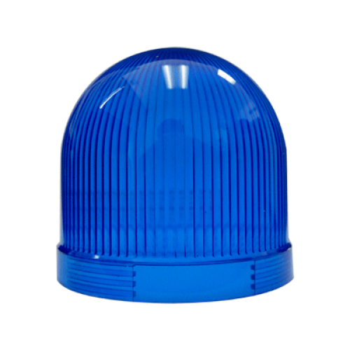 MENICS signal light accessory, Lens, 86mm, Prism Cut, Blue Color