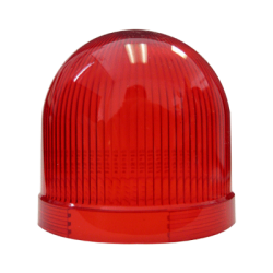 MENICS signal light accessory, Lens, 86mm, Prism Cut, Red color