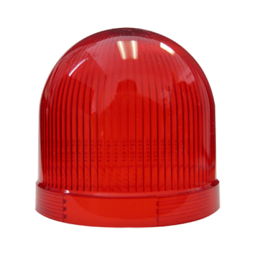 MENICS signal light accessory, Lens, 86mm, Prism Cut, Red color