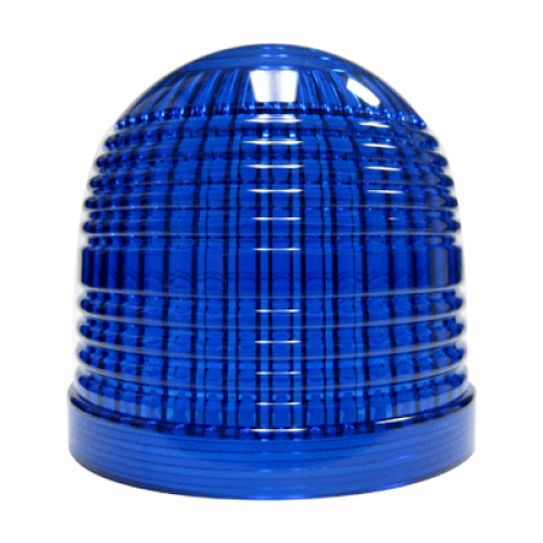 MENICS signal light accessory, Lens, 86mm Dome, Blue (For MS86 Light)
