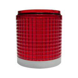 MENICS signal light accessory, Lens, 45mm, Red (For MT4 Lights)