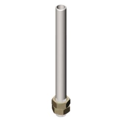 MENICS signal light accessory, Pole, M20x750mm with 2 x M20 Nuts & Washer