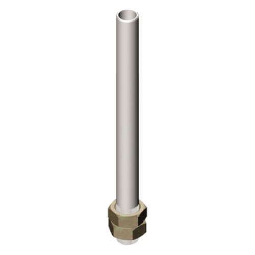MENICS signal light accessory, Pole, M20x750mm with 2 x M20 Nuts & Washer