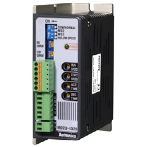 Autonics 2 Phase Stepping Motor Driver, Unipolar constant current driver, Intelligent type, Power 24 - 35VDC, 2A / Phase run current
