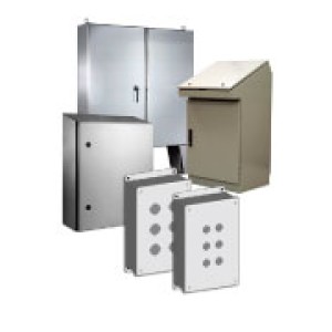 Metallic enclosures