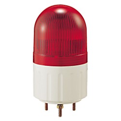 Beacon strobe light, 66mm red lens, Stud mount, Xenon bulb, 110V AC 6W Beacon strobe light, 66mm red lens, Stud mount, Xenon bulb, 110V AC 6W