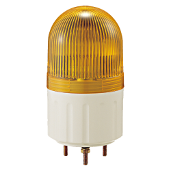 Beacon strobe light, 66mm yellow lens, Stud mount, Xenon bulb, 110V AC 6W Beacon strobe light, 66mm yellow lens, Stud mount, Xenon bulb, 110V AC 6W