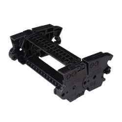 Cable carrier, High speed/Low noise type, 28mm per link, W75 x H26mm inner room, 46 Bending radius, Both hinge open lids Cable carrier, High speed/Low noise type, 28mm per link, W75 x H26mm inner room, 46 Bending radius, Both hinge open lids