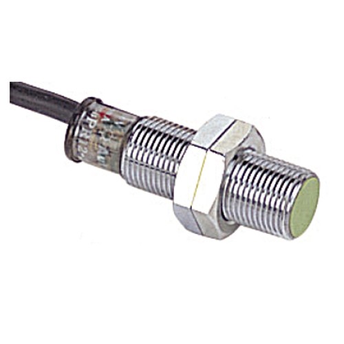 Autonics Proximity Sensor, 2mm Sensing, M12 Round, Shielded, NPN NO, 3 Wire, 2m cable, 10-30 VDC