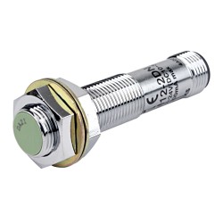 Autonics Proximity Sensor, 2mm Sensing, M12 Round, Shielded,  2 Wire, NO, Quick disconnector,  15-30 VDC