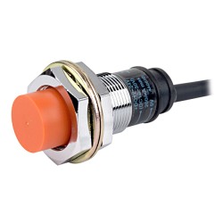 Autonics Proximity Sensor, 8mm sensing, M18 Round, Non-Shielded, NC, 2 Wire, 2m cable, 15-30 VDC
