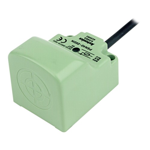Autonics Proximity Sensor, 20mm Sensing, 40mm Squar, PNP NO, 3 Wire, 10-30 VDC Autonics Proximity Sensor, 20mm Sensing, 40mm Squar, PNP NO, 3 Wire, 10-30 VDC