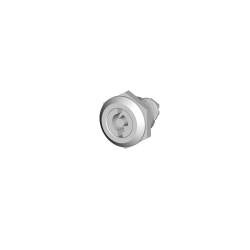 LATCH, 1/4-TURN w/ 5mm D. BIT INSERT (CHROME), 1.33H x 1.10W x 1.10D, Ind.Standard: IS17
