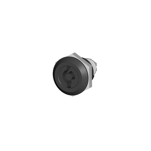 5mm Double Bit Door Latch W/Key, 1.33H x 1.10W x 1.10D, Ind.Standard: IS17