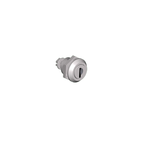 Keylocking Door Latch (Chrome), 1.33H x 1.10W x 1.10D, Ind.Standard: IS17