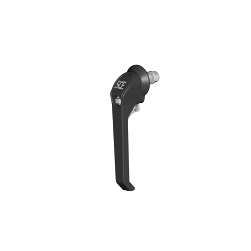 HANDLE, 7in. Padlocking w/7mm Square Insert, 9.00H x 4.00W x 2.00D, Ind.Standard: IS17